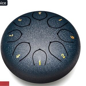 Steel tongue drum set meditation yoga 6 inch 8 notes